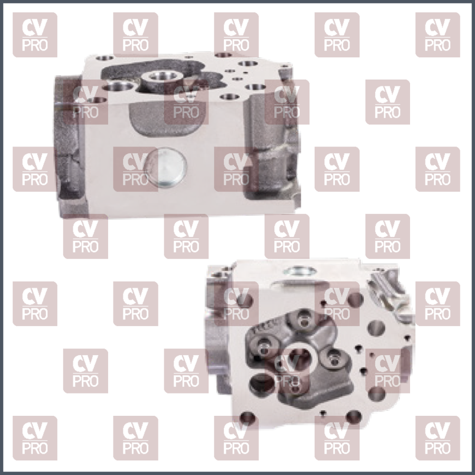 Engine Cylinder Head bare-injector sleeve Ø9,6 mm including guides, including seats without valves, without valve springs without camshaft Replaces Mercedes Benz 5410106420, 5410103721