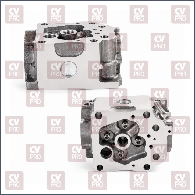 Engine Cylinder Head bare-injector sleeve Ø9,6 mm including guides, including seats without valves, without valve springs without camshaft THIS PRODUCT IS PERFECTLY COMPATIBLE TO REPLACE ITEMS WITH THE FOLLOWING OE NUMBERS MERCEDES BENZ 5410106420, 5410103721