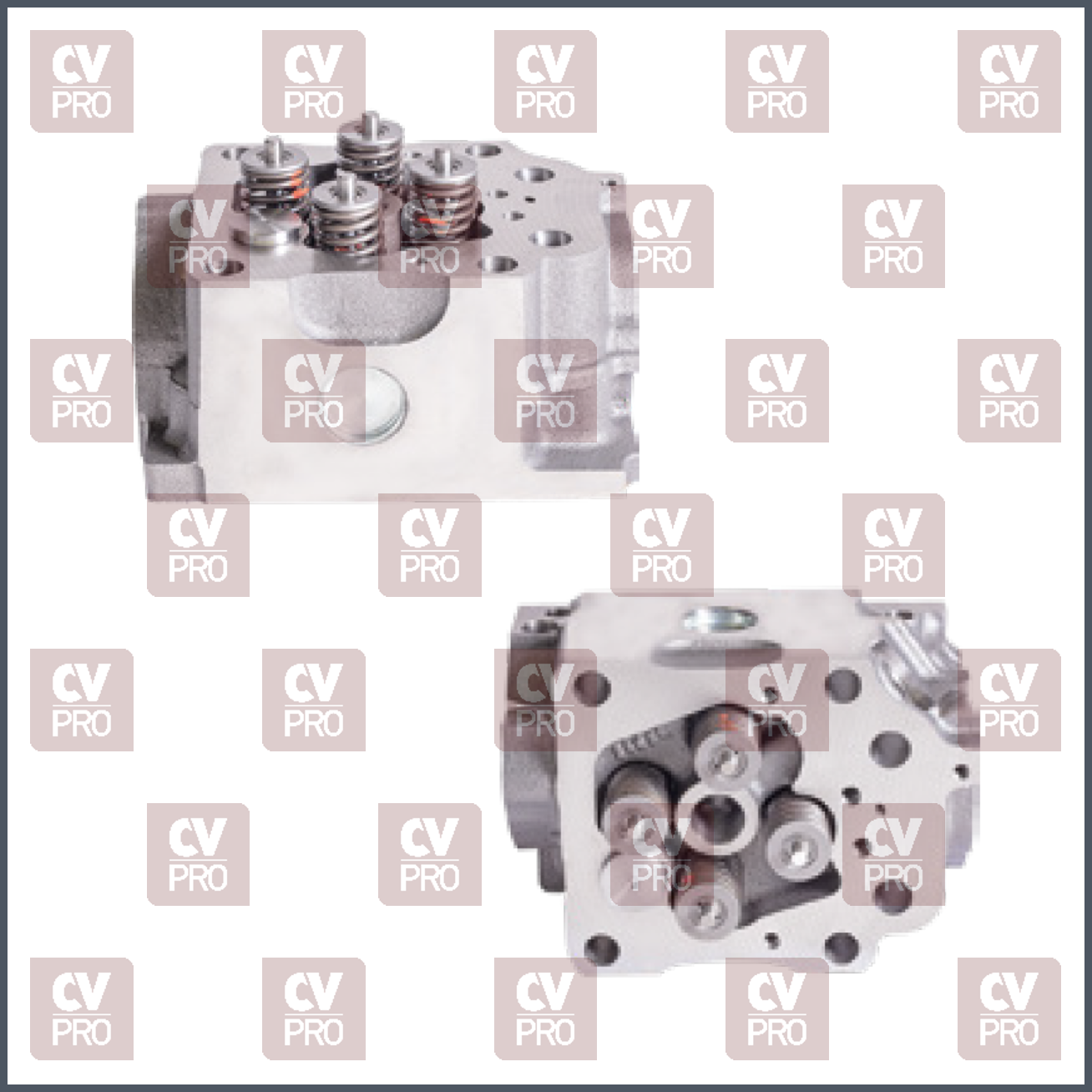 Engine Cylinder Head full-injector sleeve Ø9,6 mm including guides, including seats including valves, including valve springs without camshaft Replaces Mercedes Benz 5410106420, 5410103721