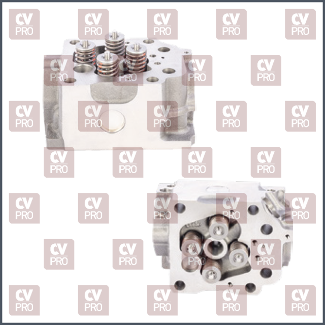 Engine Cylinder Head (EURO 4/5) full-without evb/top brake including guides, including seats including valves, including valve springs without camshaft Replaces Mercedes Benz 5410106320; 5410103621