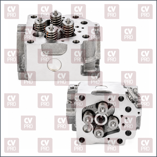 Engine Cylinder Head (EURO 4/5) full-without evb/top brake including guides, including seats including valves, including valve springs without camshaft THIS PRODUCT IS PERFECTLY COMPATIBLE TO REPLACE ITEMS WITH THE FOLLOWING OE NUMBERS MERCEDES BENZ 5410106320; 5410103621