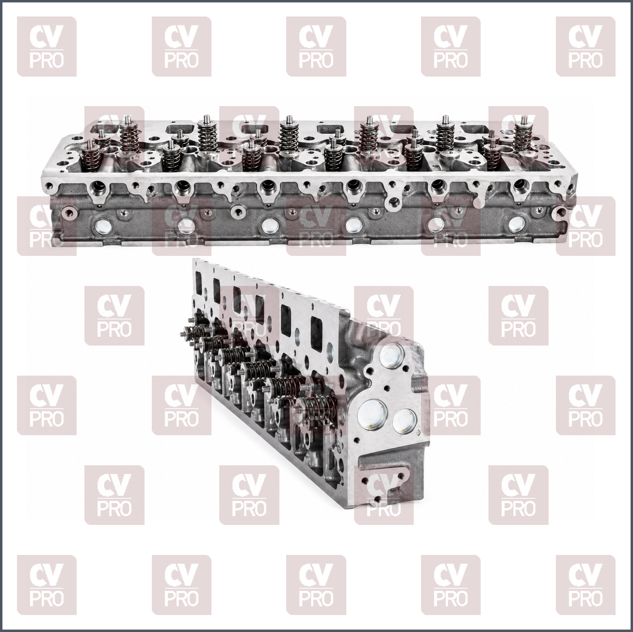 Engine Cylinder Head (EURO 2/3/4) full including guides, including seats including valves, including valve springs without camshaft THIS PRODUCT IS PERFECTLY COMPATIBLE TO REPLACE ITEMS WITH THE FOLLOWING OE NUMBERS MERCEDES BENZ 9060107621, 9060105921