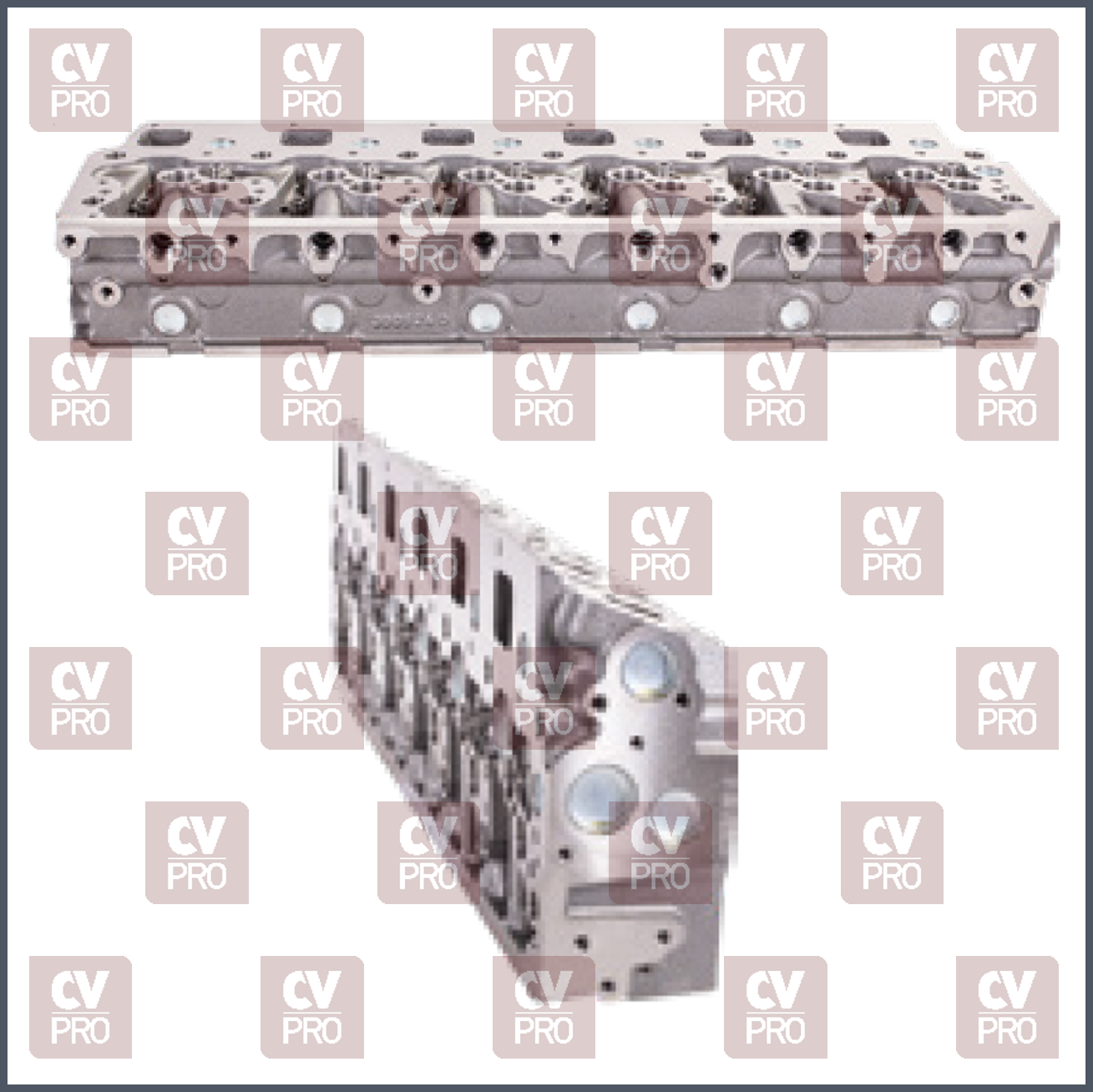 Engine Cylinder Head (EURO 2/3/4) bare-without evb/top brake including guides, including seats without valves, without valve springs without camshaft THIS PRODUCT IS PERFECTLY COMPATIBLE TO REPLACE ITEMS WITH THE FOLLOWING OE NUMBERS MERCEDES BENZ 9060108221