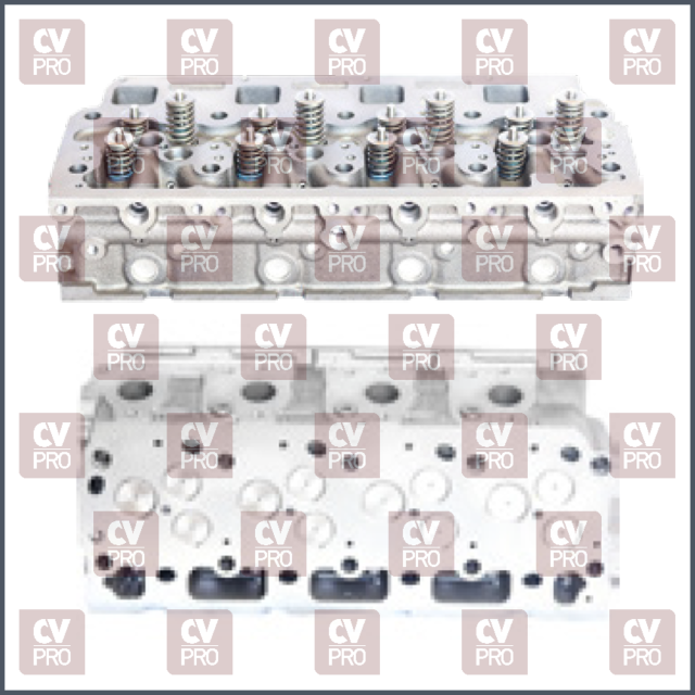 Engine Cylinder Head (EURO 2/3/4) full-without evb/top brake including guides, including seats including valves, including valve springs without camshaft THIS PRODUCT IS PERFECTLY COMPATIBLE TO REPLACE ITEMS WITH THE FOLLOWING OE NUMBERS MERCEDES BENZ 9040103621, 9040103921