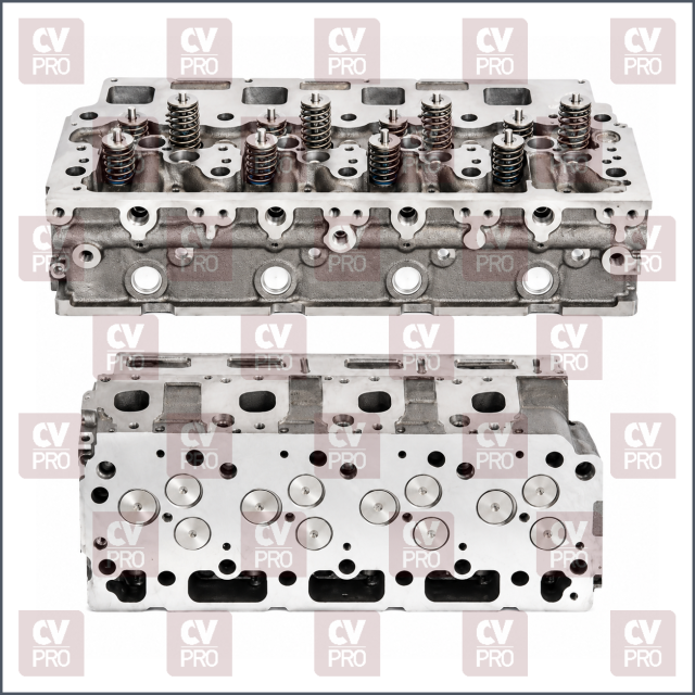Engine Cylinder Head (EURO 2/3/4) full-without evb/top brake including guides, including seats including valves, including valve springs without camshaft THIS PRODUCT IS PERFECTLY COMPATIBLE TO REPLACE ITEMS WITH THE FOLLOWING OE NUMBERS MERCEDES BENZ 9040103621, 9040103921