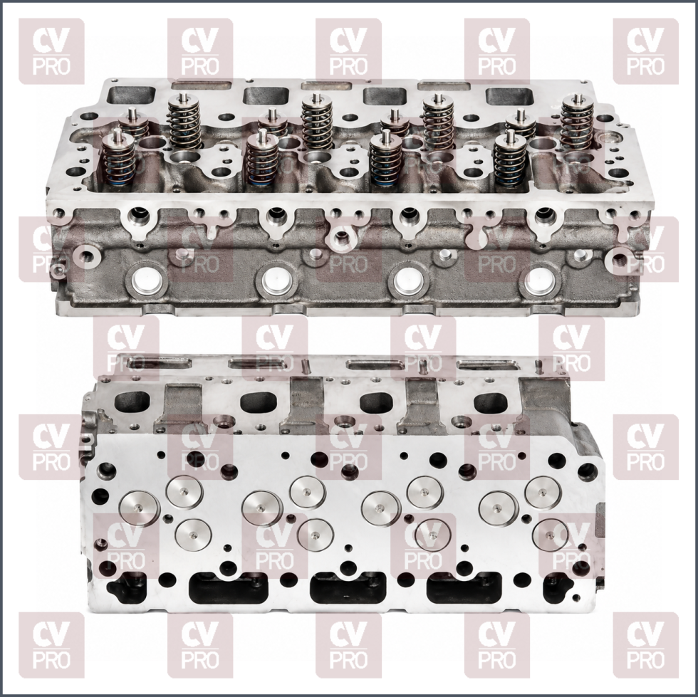Engine Cylinder Head (EURO 2/3/4) full-without evb/top brake including guides, including seats including valves, including valve springs without camshaft THIS PRODUCT IS PERFECTLY COMPATIBLE TO REPLACE ITEMS WITH THE FOLLOWING OE NUMBERS MERCEDES BENZ 9040103621, 9040103921