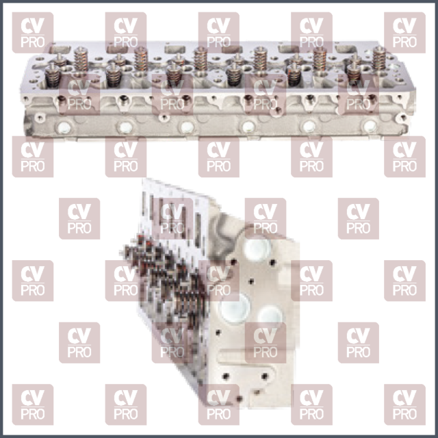 Engine Cylinder Head (EURO 2/3/4) full-without evb/top brake including guides, including seats including valves, including valve springs without camshaft THIS PRODUCT IS PERFECTLY COMPATIBLE TO REPLACE ITEMS WITH THE FOLLOWING OE NUMBERS MERCEDES BENZ 9060108221